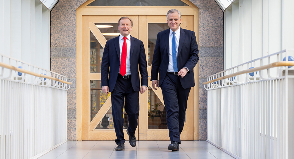 Geschäftsführer Paul Nemeth und Direktor Michael Grepl.